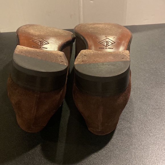 Monte Rosso Brown Suede Monk Strap Shoes Size 11 main image 7